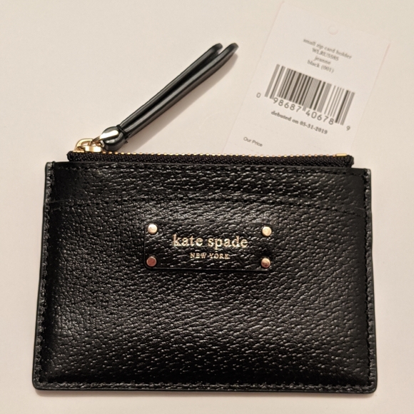 New ♠️ KS ♠️ Jeanne small zip card holder - Picture 2 of 8